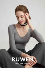Load image into Gallery viewer, Thermal Long-sleeve Build-in Bra (New Color)