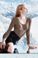 Load image into Gallery viewer, Thermal Long-sleeve Build-in Bra
